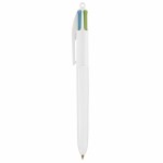 1102-0101-Długopis BIC 4 Colours Fashion-biały