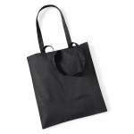 W101-BLA-Torba bawełniana dostępna w wielu kolorach-Black