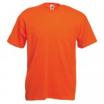 61-036-0-ORA-S-Koszulka Valueweight Fruit Of The Loom-Orange S