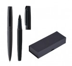 0910009102GUM-CZA-Zestaw piśmienniczy roller i długopis VIP Gum UMA-czarny