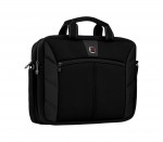 W600653-Torba na laptop slim Wenger Sherpa, czarna-Czarny