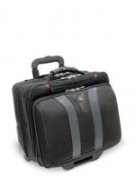 W600659-Torba pilotka Wenger Granada 17", czarna-Czarny