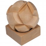 5098813-Drewniane puzzle-Beżowy