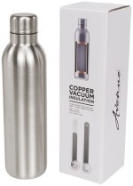 10054901-Sportowy bidon izolowany próżniowo Thor 510 ml-Srebrny