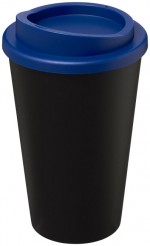 21000102-Kubek termiczny z serii Americano&reg; o pojemności 350 ml-czarny,niebieski