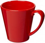 21001304-Kubek Supreme wykonany z tworzywa sztucznego o pojemności 350 ml-Czerwony