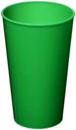 21003702-Kubek Arena o pojemności 375 ml wykonany z tworzywa sztucznego-Zielony