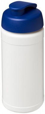 21006802-Bidon Baseline&reg; Plus o pojemności 500 ml z wieczkiem zaciskowym-Biały  ,niebieski