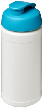 21006805-Bidon Baseline® Plus o pojemności 500 ml z wieczkiem zaciskowym-Biały  , morski
