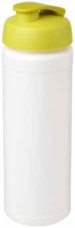 21007404-Bidon Baseline® Plus o pojemności 750 ml z wieczkiem zaciskowym i uchwytem-Biały  ,Limonkowa zieleń