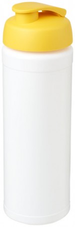 21007410-Bidon Baseline® Plus o pojemności 750 ml z wieczkiem zaciskowym i uchwytem-Biały  , żółty