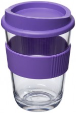 21009010-Kubek z serii Americano&reg; Cortado o pojemności 300 ml z uchwytem-fioletowy