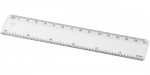 21053600-Linijka Renzo o długości 15 cm wykonana z tworzywa sztucznego-przeźroczysty bezbarwny