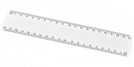 21058700-Elastyczna linijka o długości 20 cm w kształcie łuku-Biały