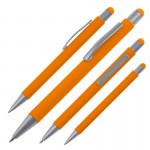 093410-Długopis metalowy touch pen SALT LAKE CITY-Pomarańczowy