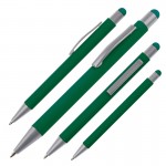 093409-Długopis metalowy touch pen SALT LAKE CITY-Zielony