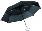 0101252-Automatyczny, wiatroodporny, parasol STREETLIFE, czarny-biały, czarny