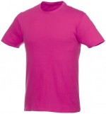 38028211-T-shirt unisex z krótkim rękawem Heros-różowy  s