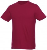 38028241-T-shirt unisex z kr&oacute;tkim rękawem Heros-Bordo s