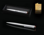 BPT-BR02-SRE-Długopis z bursztynem-srebrny