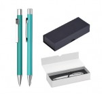 94509457 SI-58-2397-Zestaw piśmienniczy ołówek i długopis STRAIGHT SI UMA-akwamaryna