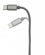 TRNDT3-SRE-Wzmocniony kabel USB 3 w 1, 190 mm-srebrny