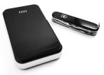 OMPB101360305-CZA-Zestaw prezentowy powerbank i scyzoryk-czarny