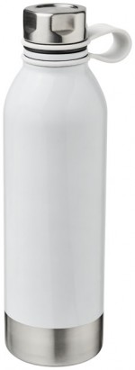 10059701-Bidon ze stali nierdzewnej Perth o pojemności 740 ml-Biały