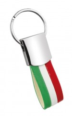 E7643-ZIE-Brelok Italian Style-zielony/biały/czerwony