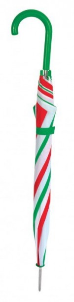 21006-ZIE-Parasol Italian Style-zielony/biały/czerwony