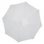 513106-Drewniany parasol automatyczny NANCY-Biały