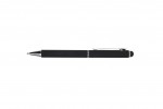 B0102001IP303-Długopis metalowy touch pen, soft touch CLAUDIE Pierre Cardin-Czarny