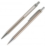 B0400700IP307-Zestaw piśmienny długopis i ołówek AMOUR Pierre Cardin-szary