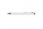 B0102000IP306-Długopis metalowy touch pen, soft touch CLAUDIE Pierre Cardin-Biały