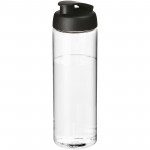 21009400-Bidon H2O Vibe o pojemności 850 ml z otwieranym wieczkiem-przezroczysty,czarny