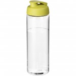 21009404-Bidon H2O Vibe o pojemności 850 ml z otwieranym wieczkiem-przezroczysty, limonka