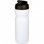 21068500-Bidon Baseline® Plus o pojemności 650 ml z otwieranym wieczkiem-Biały  ,czarny