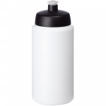 21068700-Bidon Baseline® Plus o pojemności 500 ml ze sportowym wieczkiem i uchwytem-Biały  ,czarny