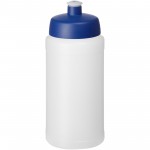 21068817-Bidon Baseline® Plus o pojemności 500 ml z wieczkiem sportowym-przezroczysty,niebieski