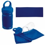 088404-Ręcznik sportowy SPORTY-niebieski