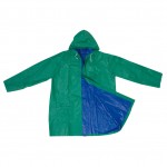 920549-Dwustronny płaszcz przeciwdeszczowy NANTERRE-Wielokolorowy (zielono-niebieski ) XL