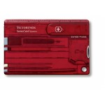 07200T65-SwissCard Quattro-Czerwony transparent