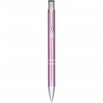 10758323-Długopis automatyczny Moneta z anodyzowanego aluminium-Magenta
