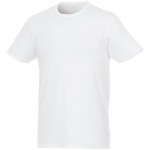 37500013-Jade - koszulka męska z recyklingu z krótkim rękawem-Biały   l