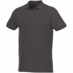 37502891-Beryl - męska organiczne polo z krótkim rękawem z recyclingu-Storm Grey s