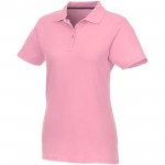 38107233-Helios - koszulka damska polo z krótkim rękawem-Light pink l