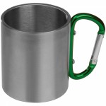8136709-Metalowy kubek 200 ml-Zielony