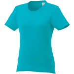 38029510-T-shirt damski z krótkim rękawem Heros-morski xs