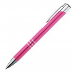 333911-Długopis metalowy ASCOT-Różowy