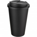 21041990-Americano Recycled 350 ml spill-proof tumbler-Czarny